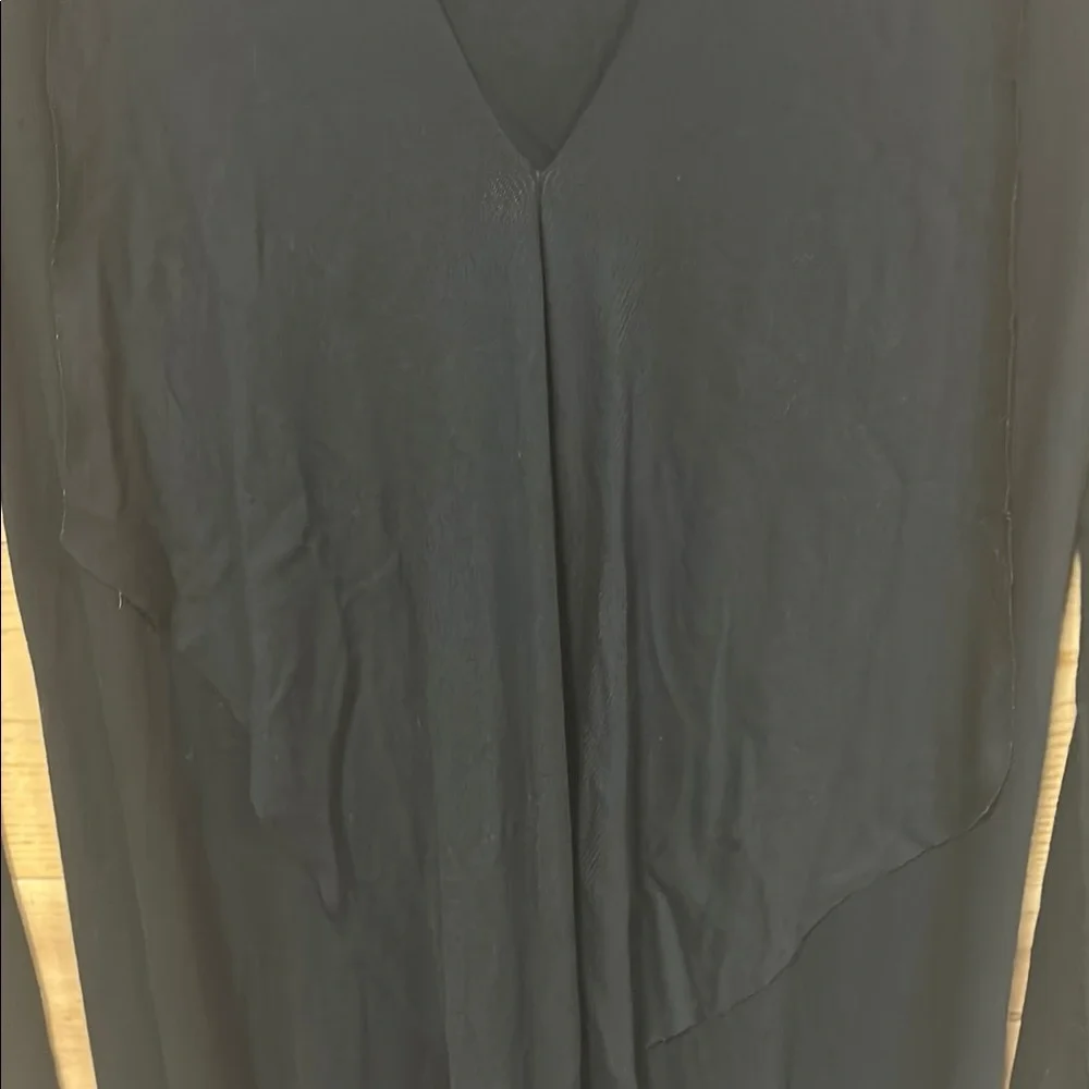 EUC Elegant BCBG Max Azria long sleeve draped lightweight jersey sweater dress - Picture 12 of 13